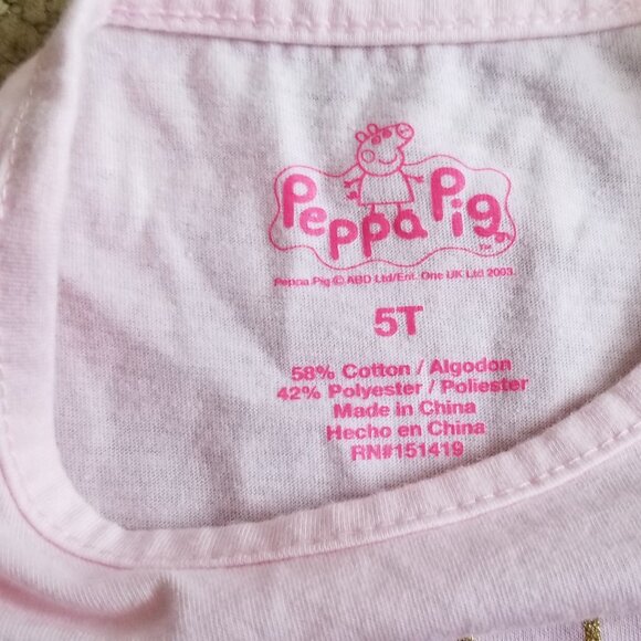 **EUC** Peppa Pig and Friends Size 5T - Picture 4 of 4